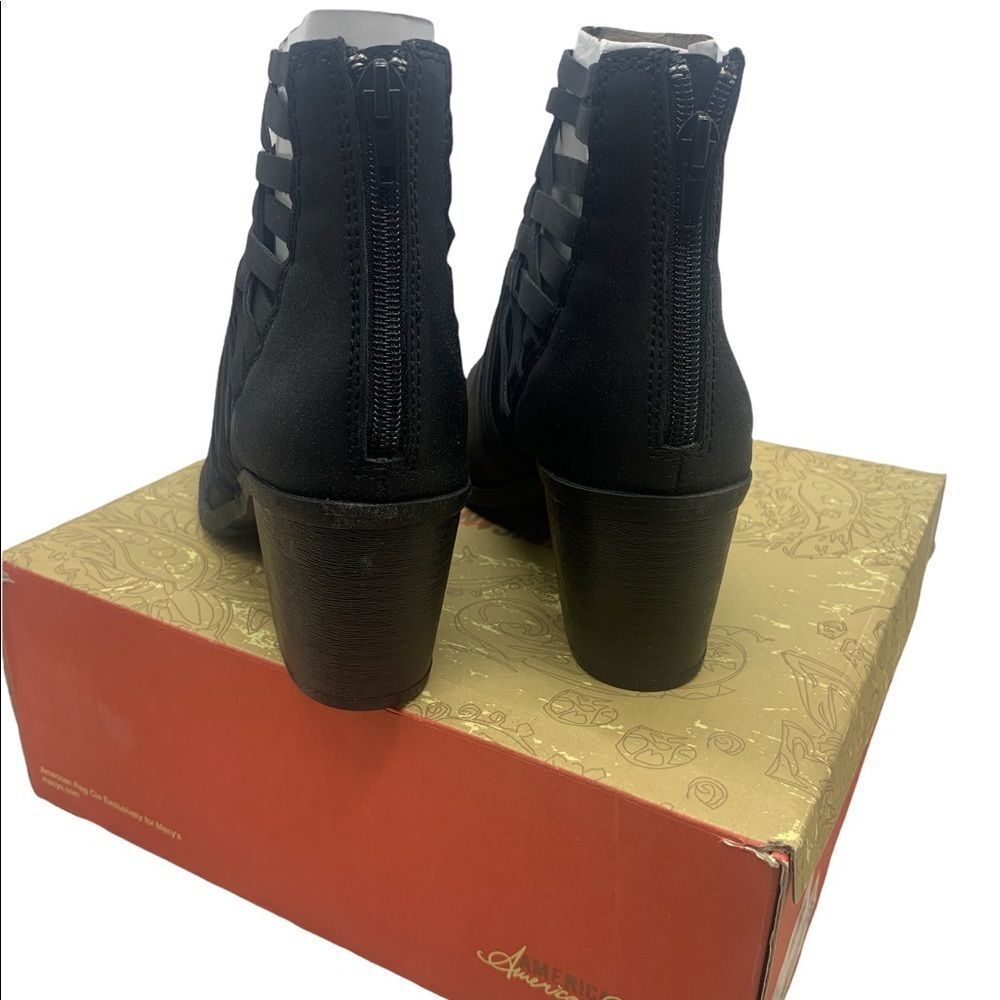 American Rag Womens Varya Closed Toe Ankle Fashion Boots, Black, Size 8.5 - Picture 4 of 6